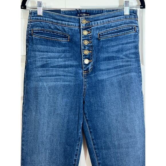 Ramy Brook Sz 29" Button Fly “Beatrix” Flare Medium Wash Blue Jeans NEW!! - Picture 5 of 10